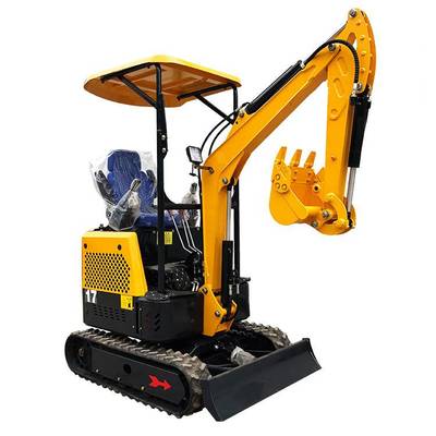 履带式挖掘机核心部件与功能解析